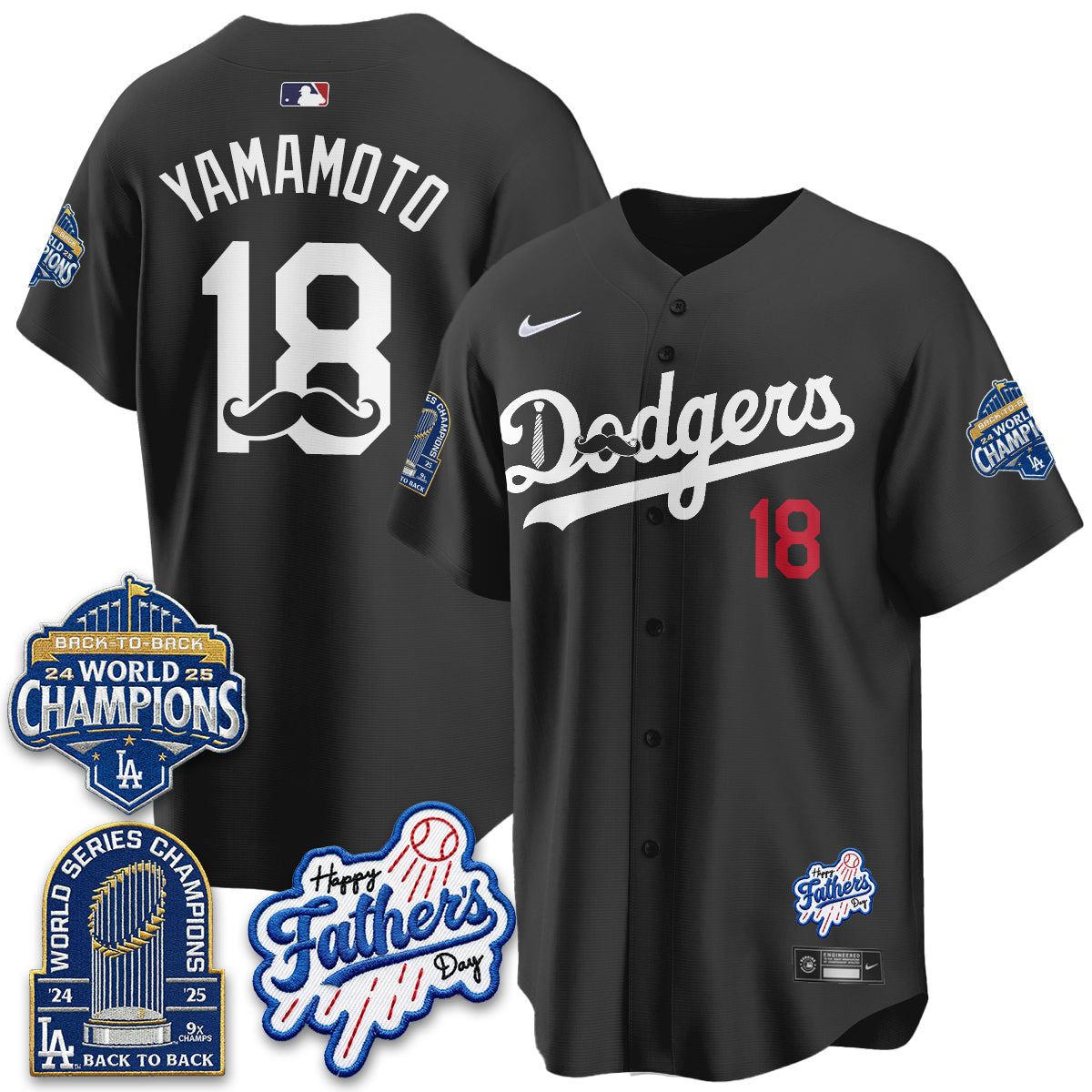 LAD Happy Father's Day 2026 Jersey - Stitched