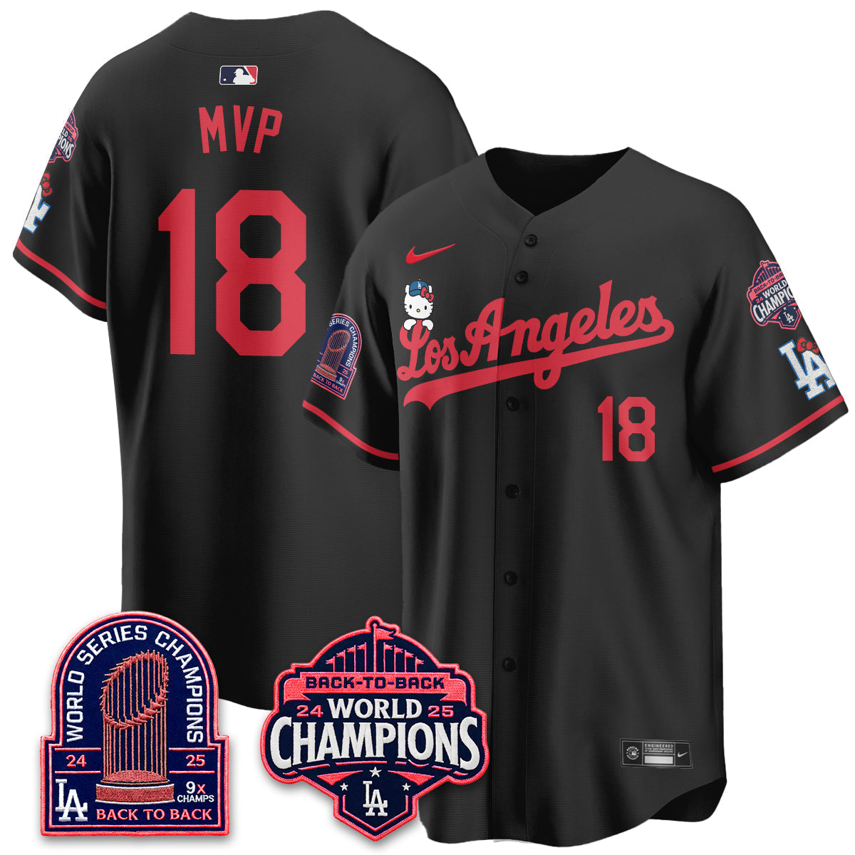 LAD x Hello Kitty Night 2026 Vapor Jersey - Stitched - V2