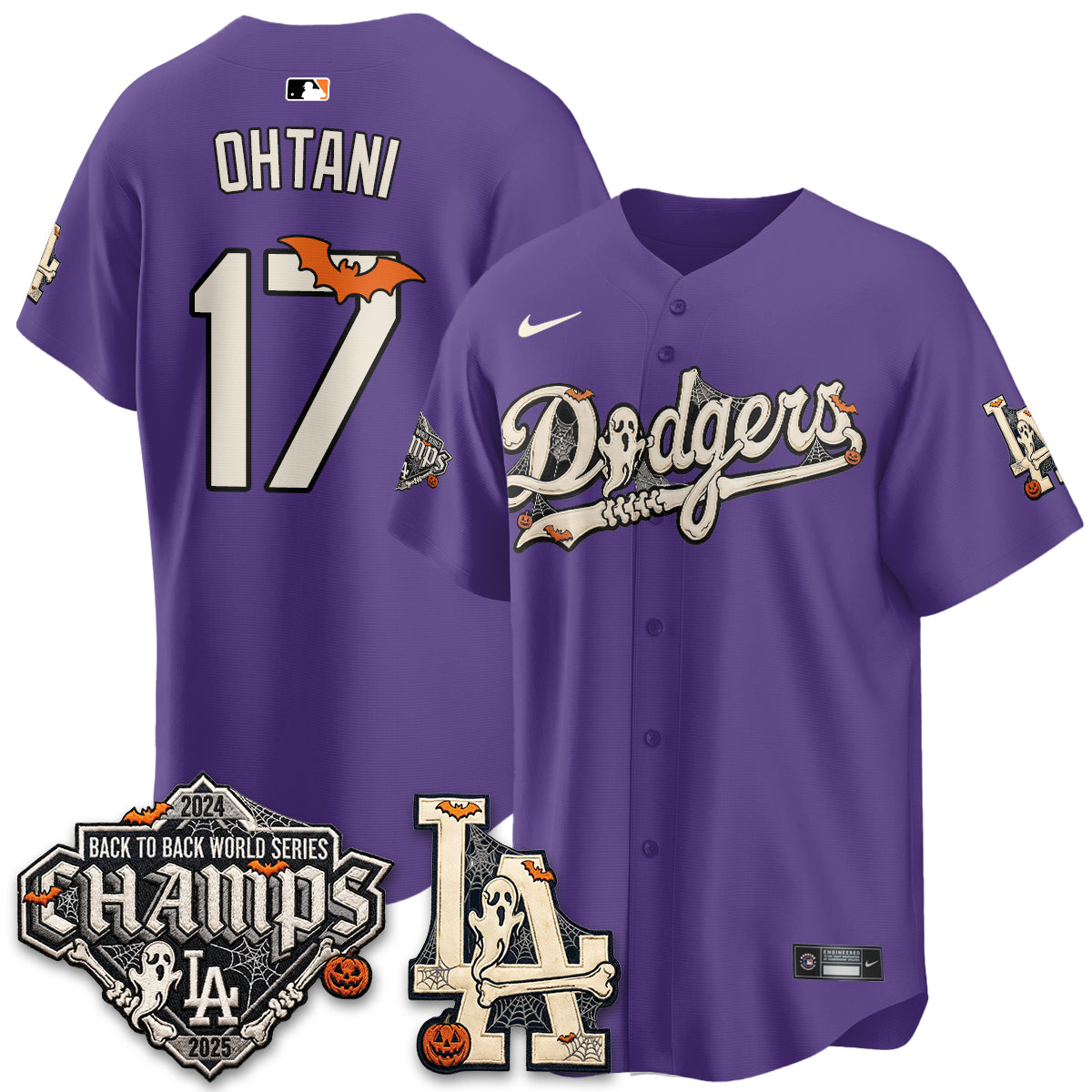 LAD Halloween 2026 Vapor Jersey - Stitched-NQD