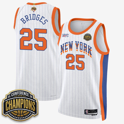 NYK 2026 NBA Finals City Edition Jersey V3- Stitched