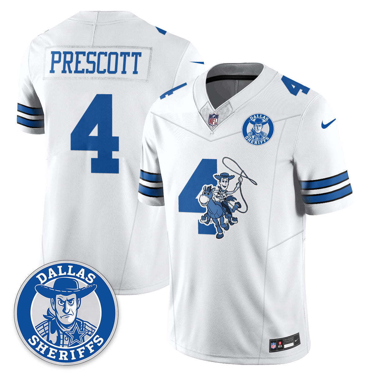 DAL x Toy Cowboy Edition Vapor Jersey - Stitched