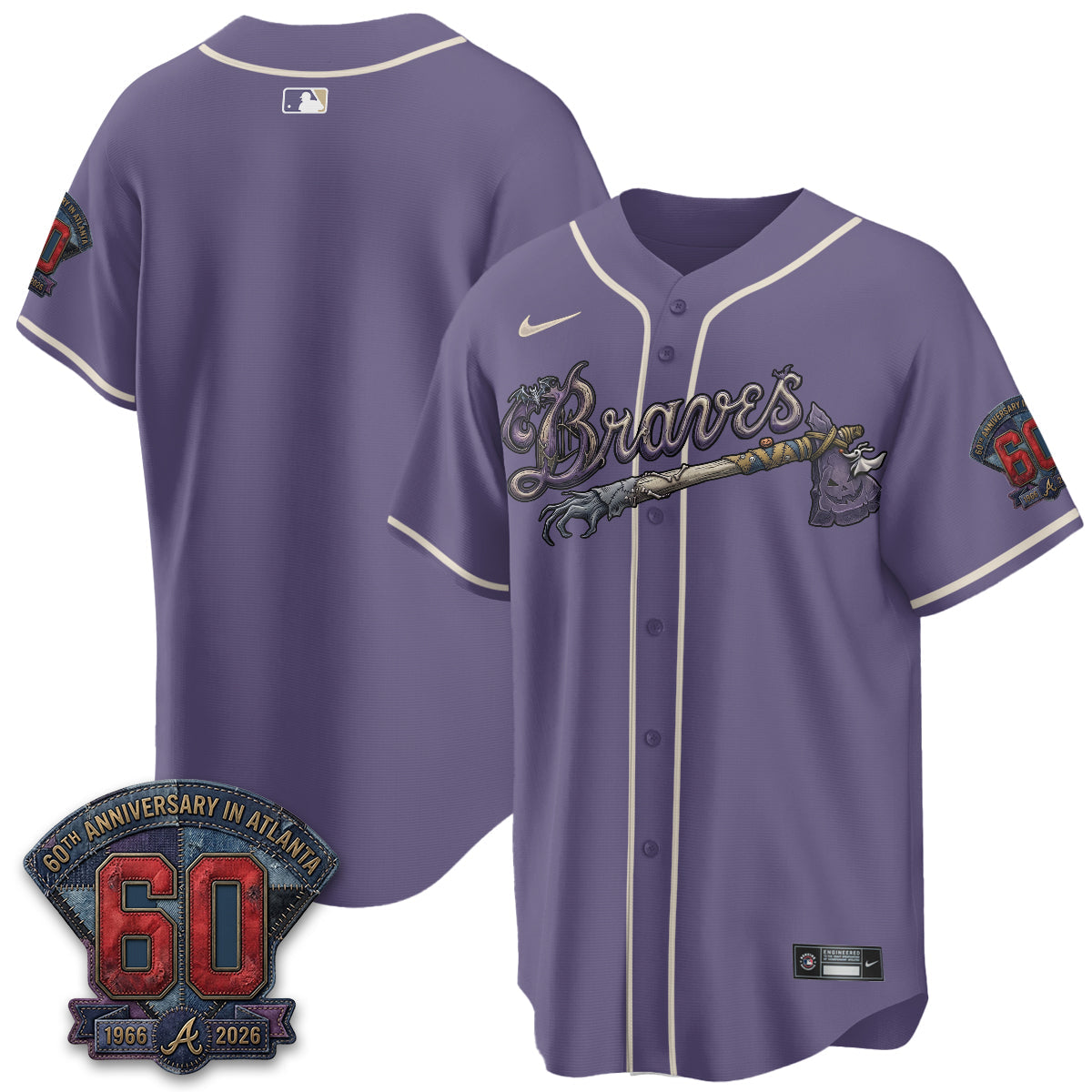 ATL Nightmare Edition Vapor Jersey - Stitched