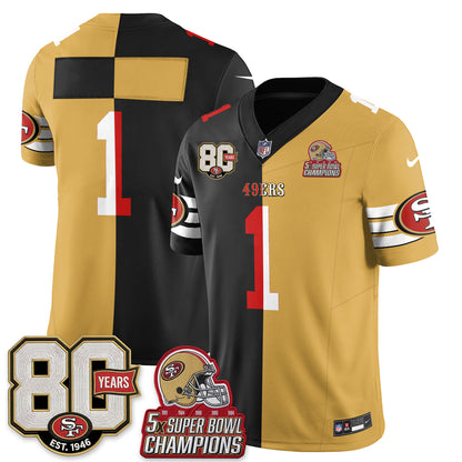 SF Split Style Vapor Jersey - Stitched