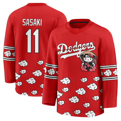 LAD Akatsuki Edition Vapor Hockey Jersey - Stitched