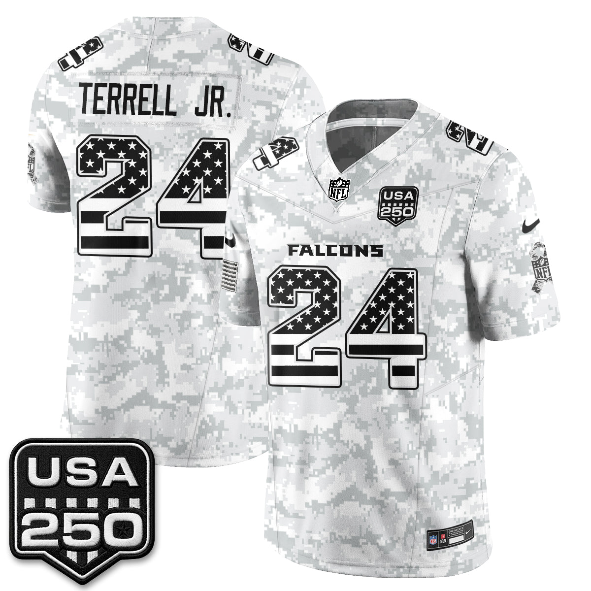 ATL 2026 Salute to Service Vapor Jersey - Stitched