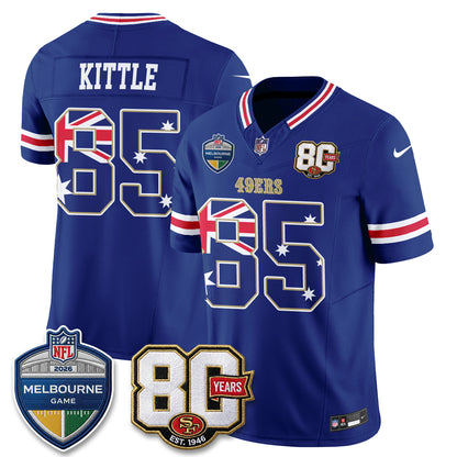 SF Melbourne Game 2026 Vapor Jersey - Stitched