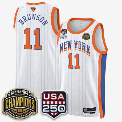 NYK 2026 NBA Eastern Conference Champions City Edition Jersey V2- Stitched