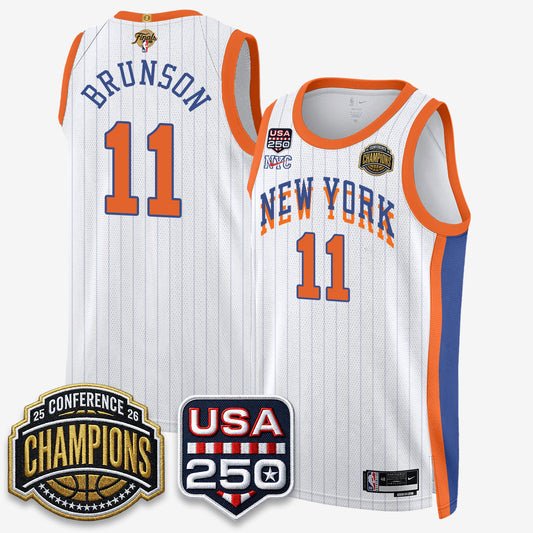 NYK 2026 NBA Eastern Conference Champions City Edition Jersey V2- Stitched