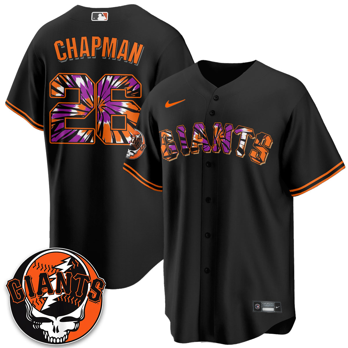 SF x Grateful Dead Vapor Jersey (V2) - Stitched