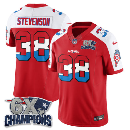 NE x Vibranium Shield Edition Vapor Jersey V2 - Stitched
