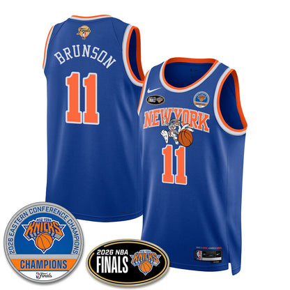 NYK 2026 NBA Eastern Conference Champions x Bunny Vapor Jersey - Stitched
