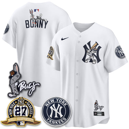 NYY Bunny Vapor Limited Jersey - Stitched