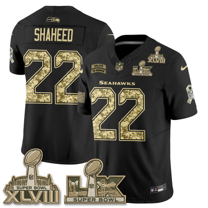SEA 2026 Salute to Service V2 Vapor Jersey - Stitched