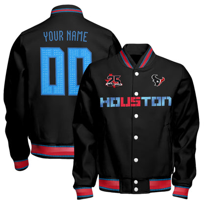 HOU Rivalries 2026 Edition Custom Baseball Jacket V1 - Printed