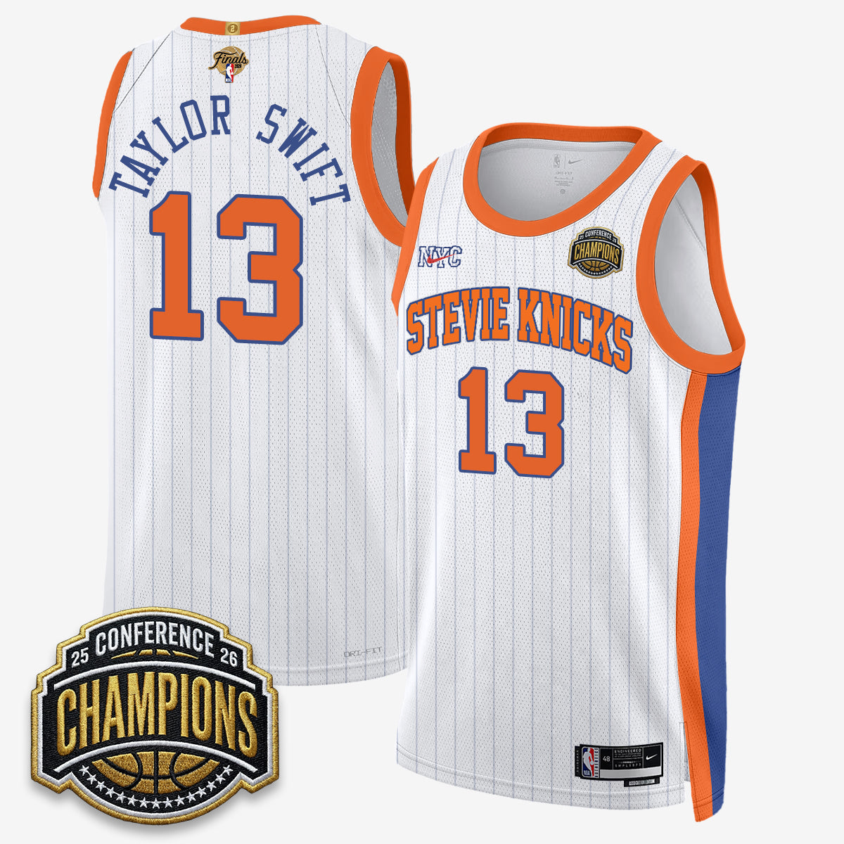 NYK 2026 Finals TS Jersey- Stitched