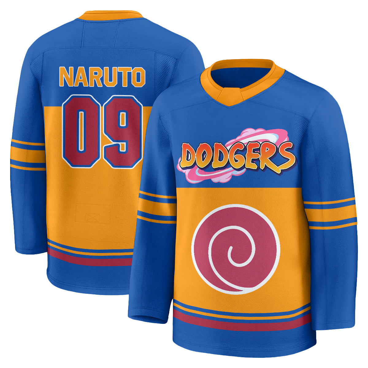 LAD Naruto Edition Vapor Hockey Jersey - Stitched