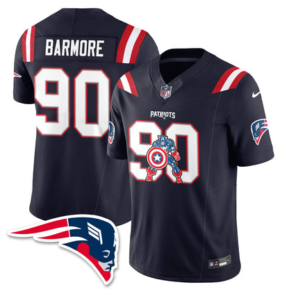 NE x Vibranium Shield Edition Vapor Jersey - Stitched
