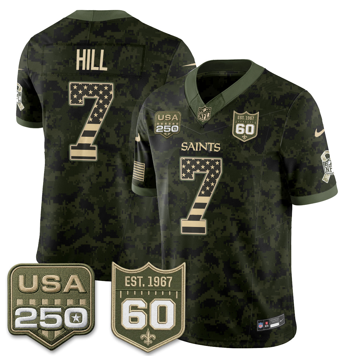 NO 2026 Salute to Service Vapor Jersey - Stitched