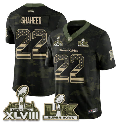 SEA 2026 Salute to Service Edition Vapor Jersey V2- Stitched
