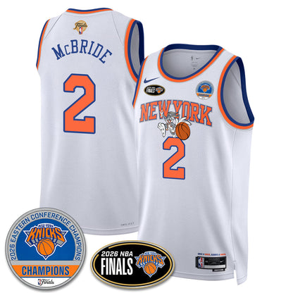 NYK 2026 NBA Eastern Conference Champions x Bunny Vapor Jersey - Stitched