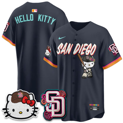 SD 2026 City Connect x Meow KT Vapor Limited Jersey - Stitched-NQD