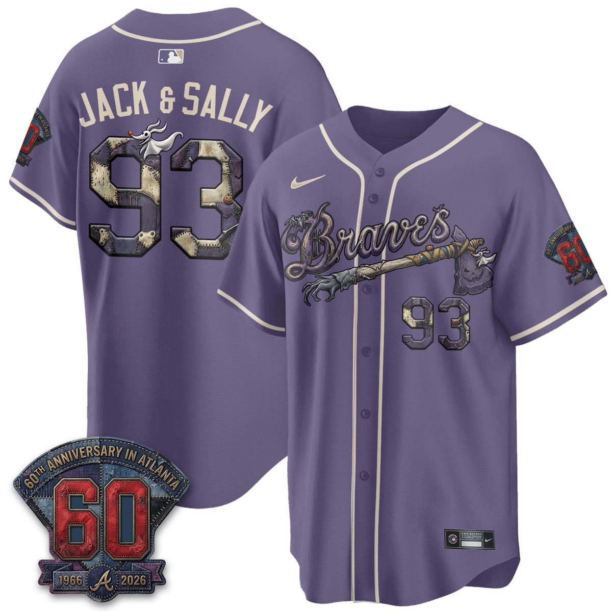 ATL Nightmare Edition Vapor Jersey - Stitched-NQD