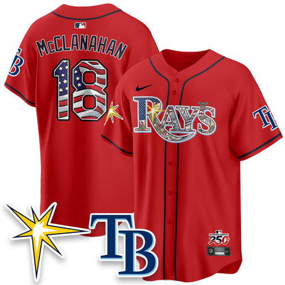 TB Independence Day USA 2026 Vapor Limited Jersey - Stitched