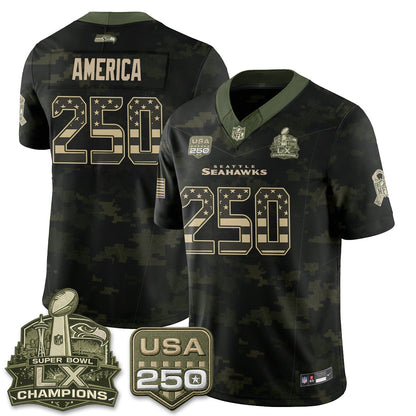 SEA 2026 Salute to Service Edition Vapor Jersey - Stitched