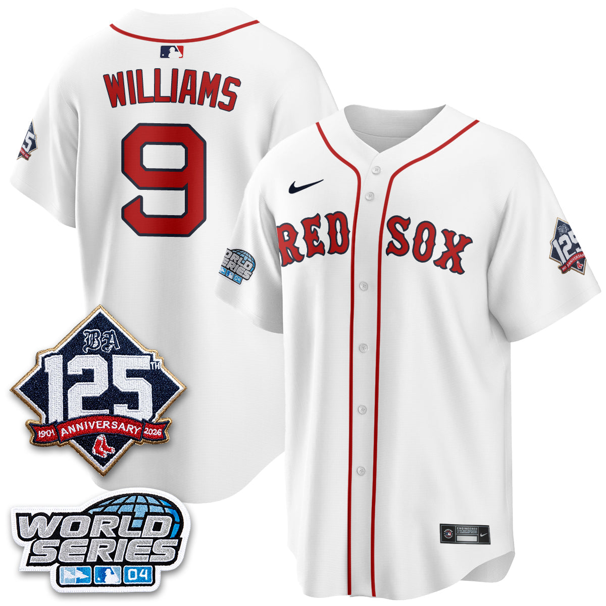 BOS Throwback 2004 Vapor Jersey - Stitched