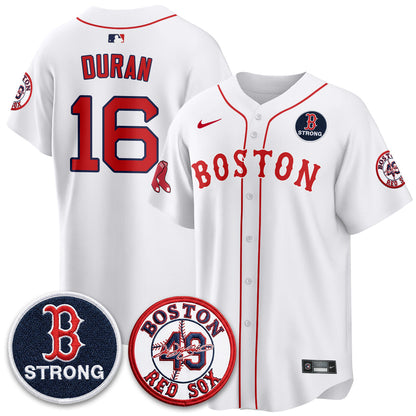 BOS Tim Wakefield Memorial Patch Vaper Premier Limited Jersey - Stitched V2