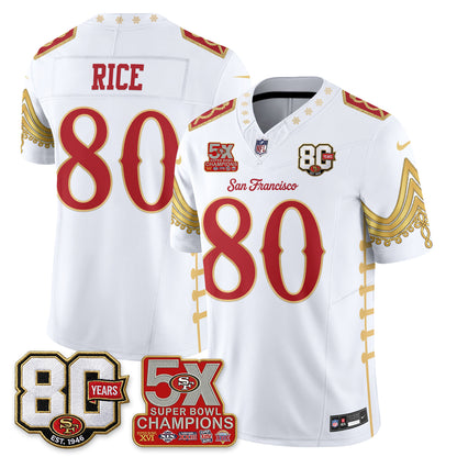 SF Xmas Nutcracker Edition Vapor Jersey - Stitched