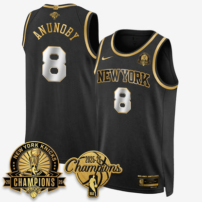 NYK 2026 Basketball Champions Special Edition Vapor Jersey V2- Stitched