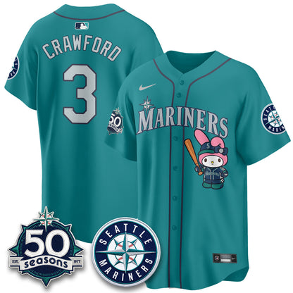 SEA x  Pink Sanrio Friend Vapor Jersey - Stitched