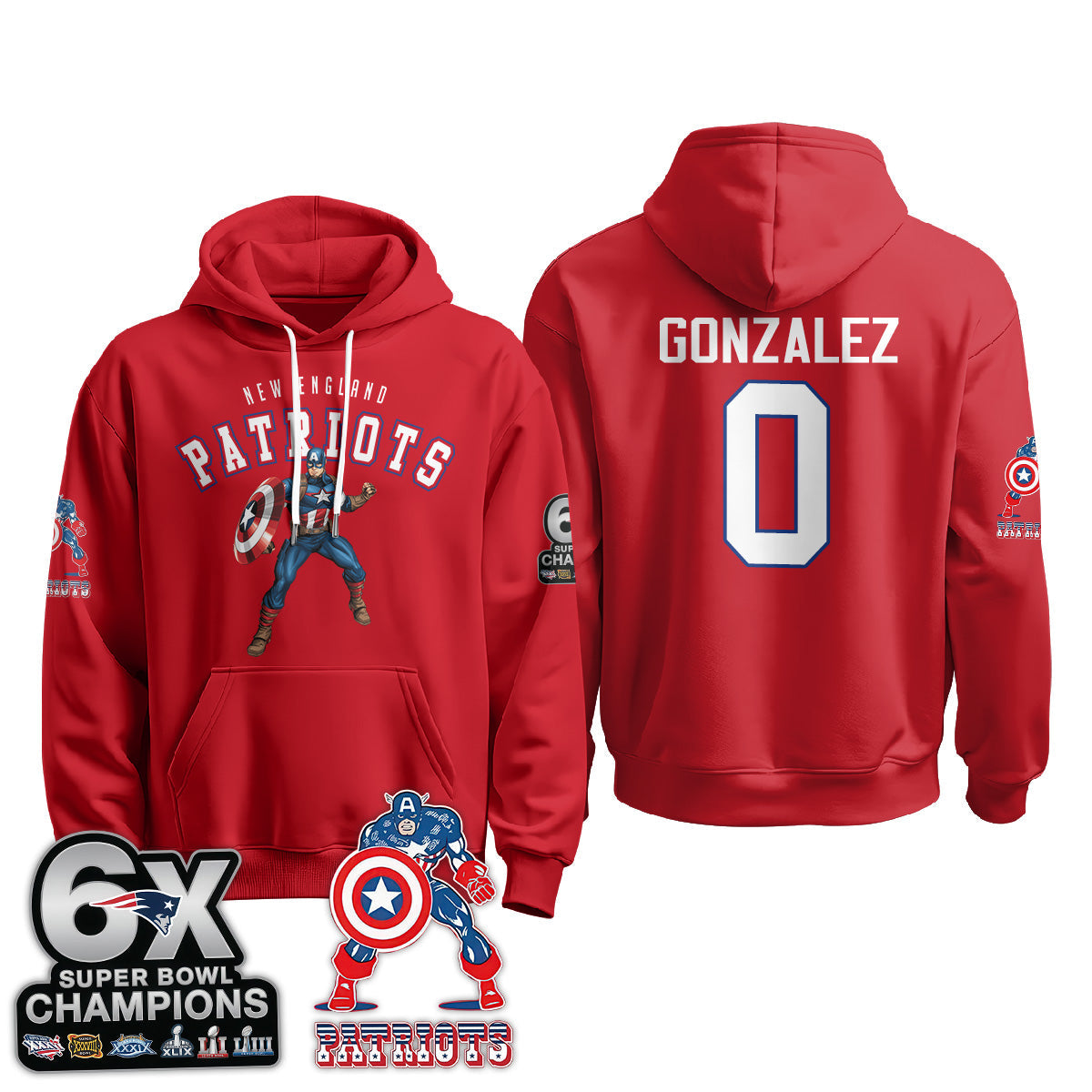 NE x Liberty Guardian Edition Pullover Hoodie V1 - Printed