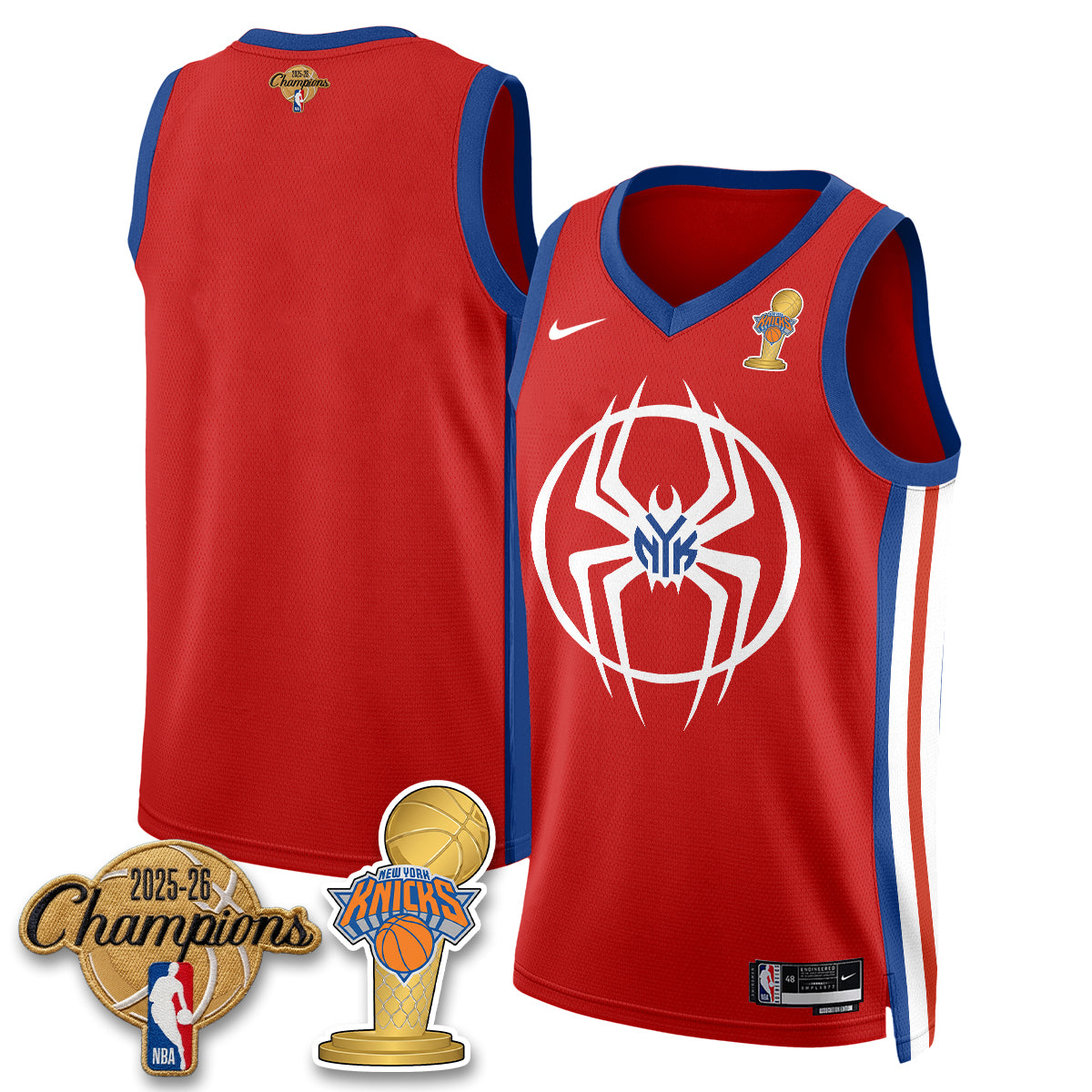 NYK 2026 Champions Brand New Day Vapor Jersey - Stitched-NQD