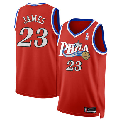 PHI LeBron James #23 Vapor Jersey - Stitched