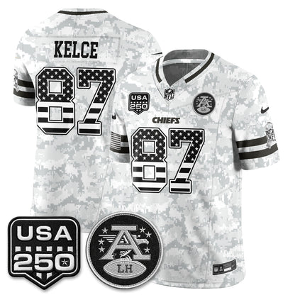 KC 2026 Salute to Service Vapor Jersey - Stitched
