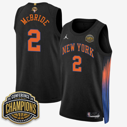 NYK 2026 NBA Finals City Edition Jersey V3- Stitched