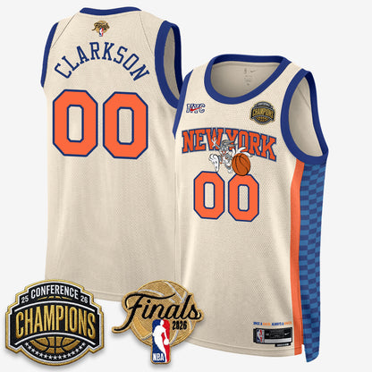NYK 2026 NBA Eastern Conference Champions x Looney Tunes Vapor Jersey V2- Stitched