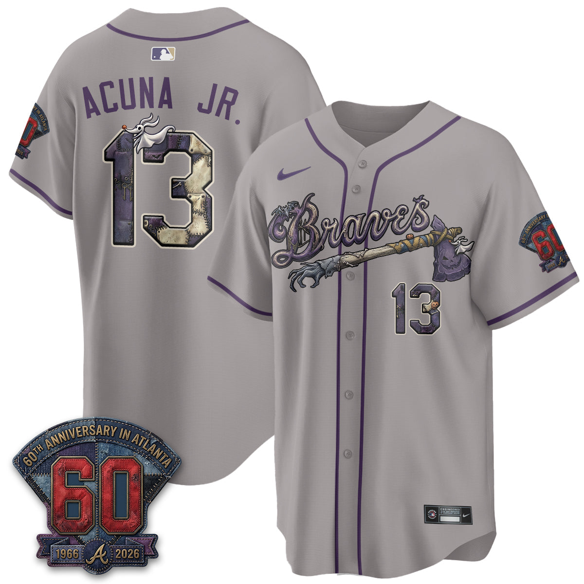 ATL Nightmare Edition Vapor Jersey - Stitched