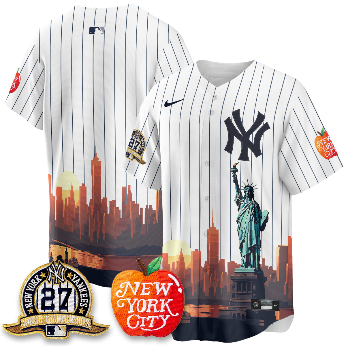 NYY City Edition Vapor Jersey - Stitched