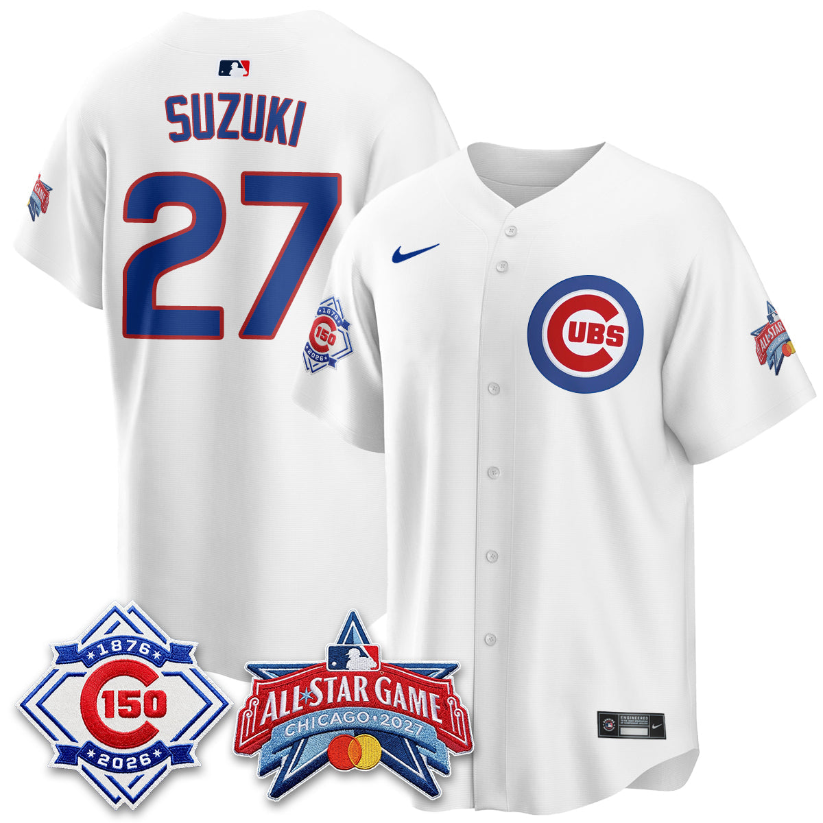 CHC 2027 All Star Game Vapor Limited Jersey - Stitched
