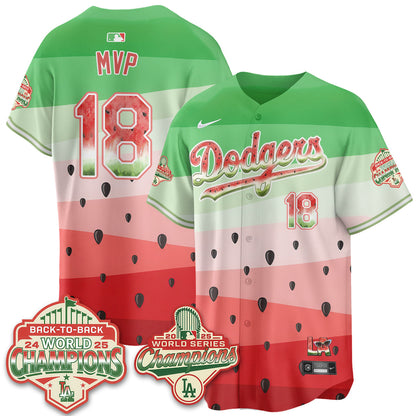 LAD National Watermelon Day Vapor Jersey - Stitched