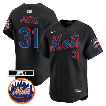 NYM 2026 Davey Johnson Memorial Vapor Limited Jersey - Stitched
