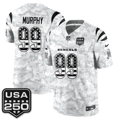 CIN 2026 Salute to Service Vapor Jersey - Stitched