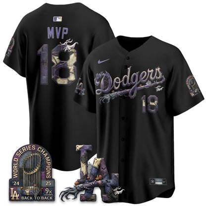 LAD Nightmare Edition Vapor Jersey - Stitched