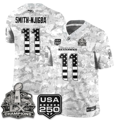 SEA 2026 Salute to Service Edition Vapor Jersey - Stitched
