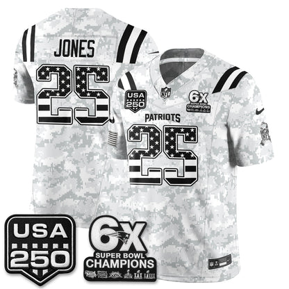 NE 2026 Salute to Service Edition Vapor Jersey - Stitched