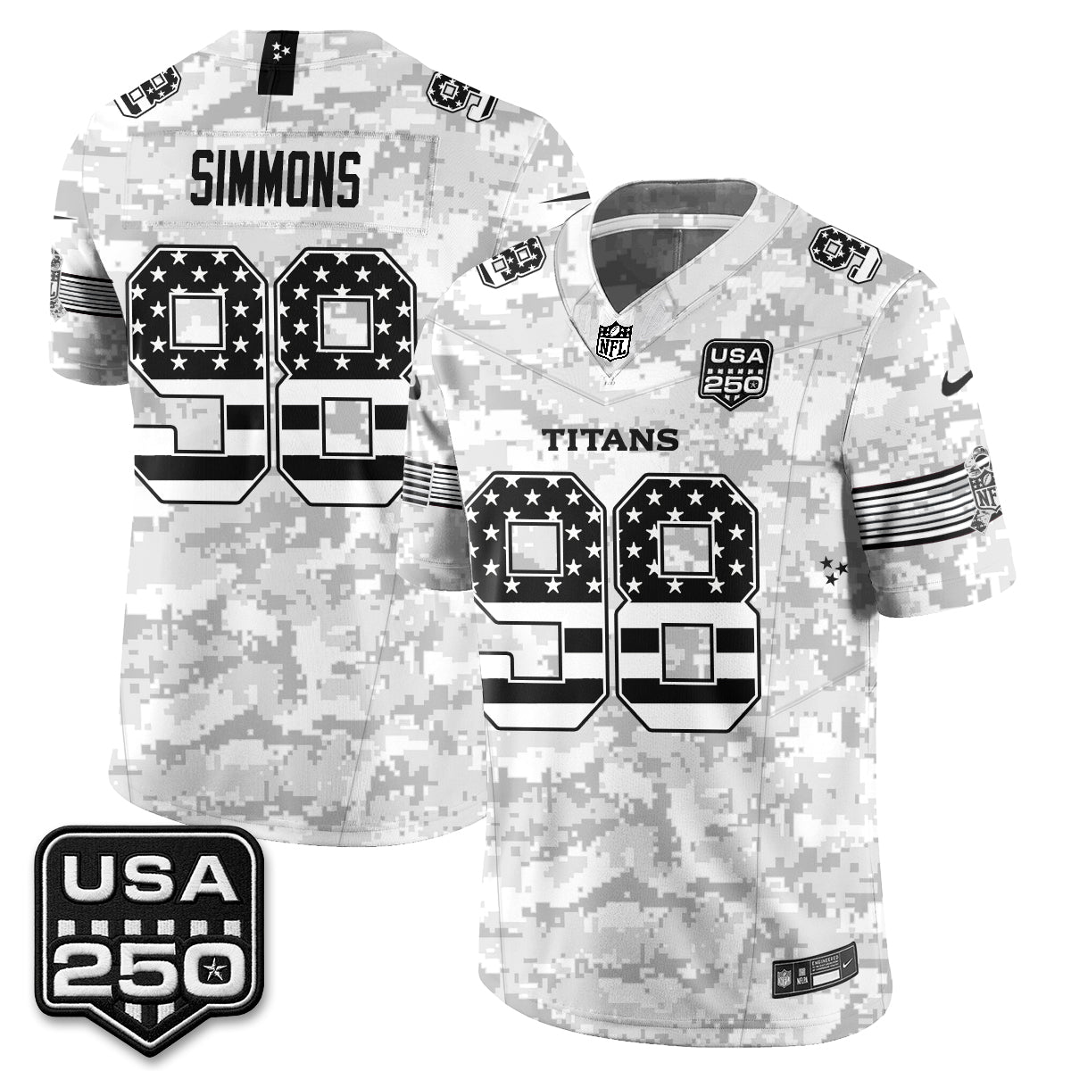 TEN 2026 Salute to Service Edition Vapor Jersey - Stitched