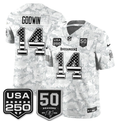 TB 2026 Salute to Service Edition Vapor Jersey - Stitched